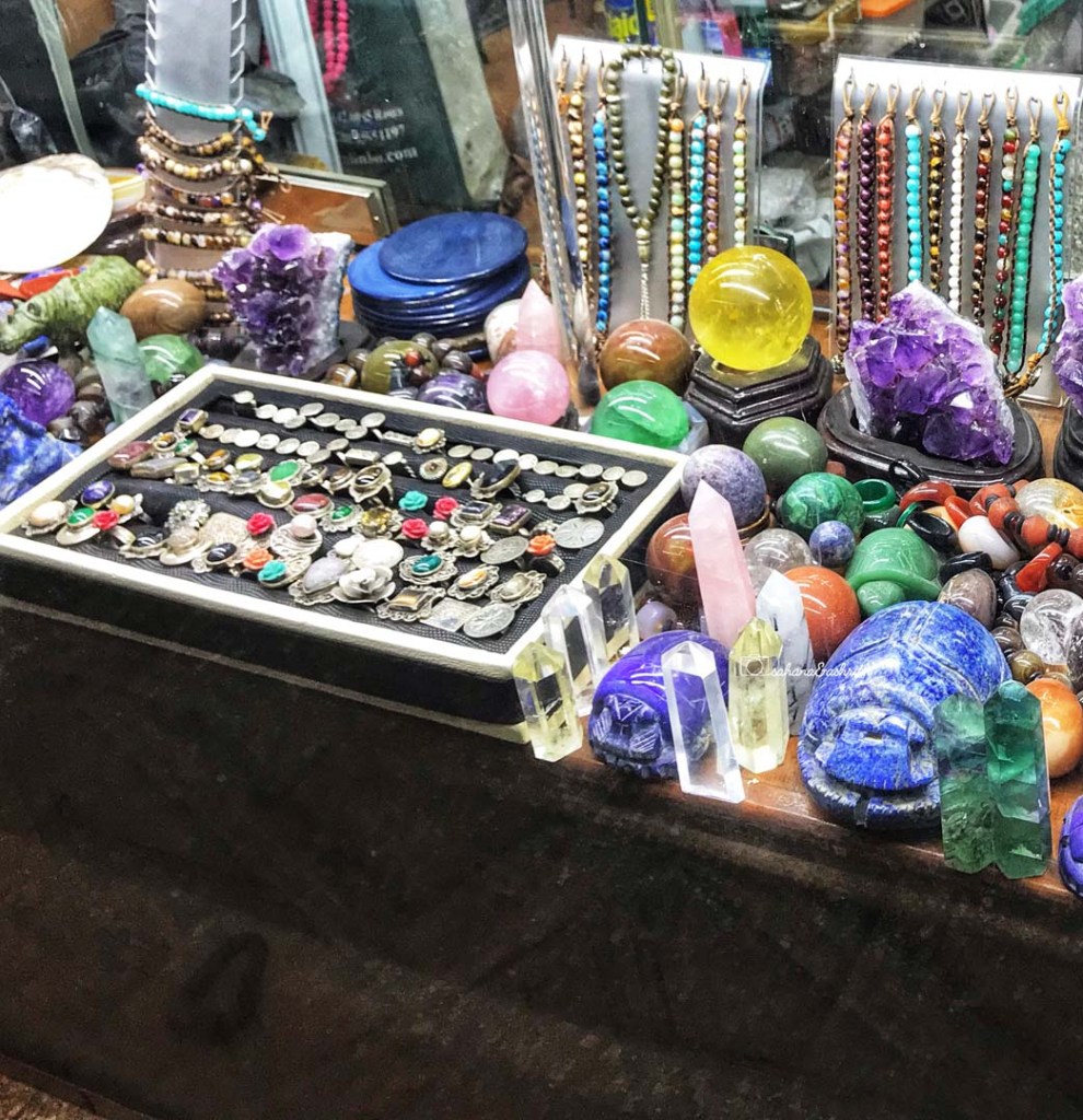 Colourful stone jewellery
