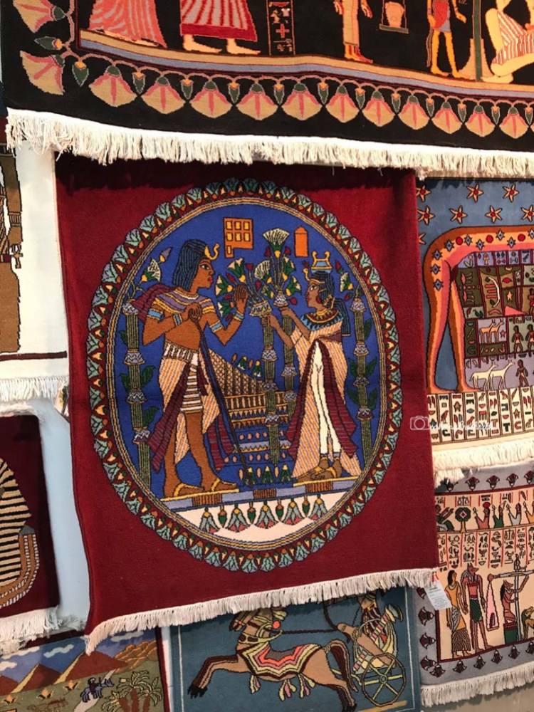 Egyptian red carpet