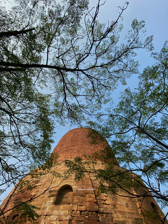 Sarnath's brick tower.