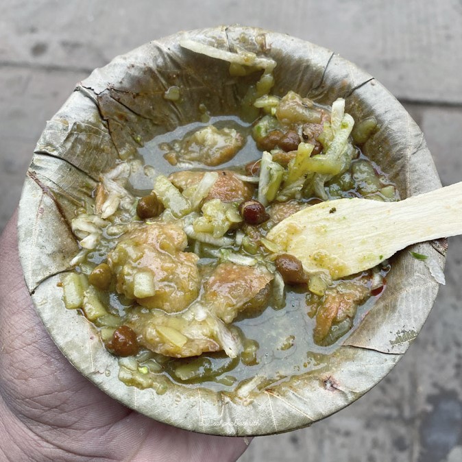 Kachori Poori for breakfast in Varanasi